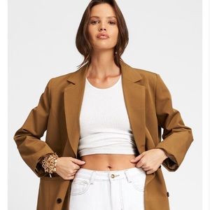 Lioness Oversized Wyoming Blazer - Camel
